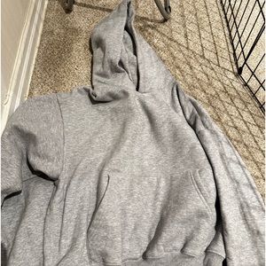 skims grey hoodie